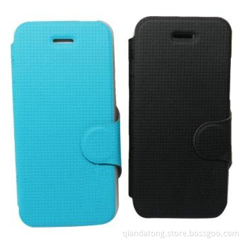 PU Leather Cases/Foldable Covers for iPhone 5/5S, Newest, Comes in Various Colors